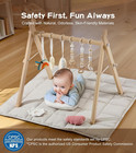 Baby Play Toys Center Mat Play Gym Activity Toys Foldable Baby Gym With Walker