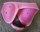 Trymaker Soft Wrestling Headgear Ear head Guard Chin Cup Adult Adjustable Pink