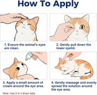 Pet Health Eye Ointment For Cats  Dogs  Cattle  Sheep  Horses  Birds And Puppies