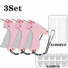 New Garment Clothing Price Label Tagging Tag Tagger Gun With 2000 Barbs
