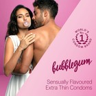 Durex Extra Thin Bubblegum Flavored Latex Condoms 10 Ct Pack Of 3