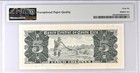 Costa Rica  Banknote 5 Colones 1967 Bccr P-228a Pmg 66 Epq Unc