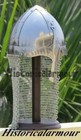 Medieval Viking Helmet Battle Armor 18 Gauge Steel And Chain Mail