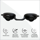 Super Sunnies Evo Flexible Uv Eye Protection  Fda Compliant Individual Tanning B