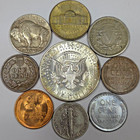 Old Obsolete Us Coin Collection With Silver   Uncirculated 9 Coin Set   lot 3 