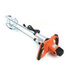 Electric Concrete Cement Mixer  1800w 110v Handheld Grout Plaster Drill Mixer