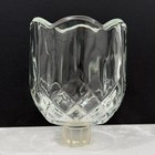 3 Homco Interiors Tulip Pegged Votive Cups Elegant Candle Holders No Scratches