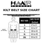 Leather Kilt Belt Plain Scottish Highland Without Buckle Sizes Small To 2xl Aar