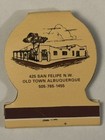 High Noon Restaurant Full Contour Matchbook Albuquerque New Mexico Nm Die Cut