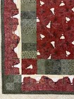 Winter Snowman Christmas  Quilt Wall Hanging Table Topper Handmade