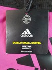 Adidas 5133584 Diablo Small Duffel Bag With Shoulder Strap     Intense Pink Black