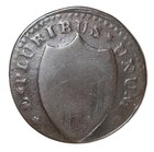 1787 New Jersey Bulbous Nose Us Colonial Copper Coin M 43-d