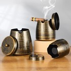 Cigar Ashtray With Lid For Outdoors  Cigar Holder Ash Tray Outdoors  large 