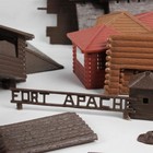 Vtg 1950 s Marx Sears Heritage Fort Apache Playset Stockade Replacement Pieces