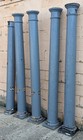 Set 5 Antique Vintage 84  Wood Wooden Load Bearing Structural Porch Column Post