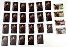 2008 World Of Warcraft The Adventure Board Game Character Card Lot Of 27