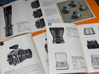 Lot Of 9 Hasselblad Magazine Booklet Brochure Guides  - New old Stock