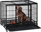 42   48  Pet Dog Cage Heavy Duty Strong Metal Wire Crate Kennel Playpen Training