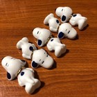 Snoopy Peanuts Chopstick Rest Gold Color Set 5 New In Box Japan