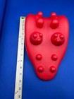 Cervical Neck Stretcher Acupressure Pillow Red