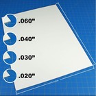 Litko 8x10-inch Polystyrene Flexible Craft Sheets Plasticard Styrene Plastic