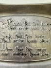 Vintage Wilton Pewter Bread Tray  bread Salt   Wine Blessing  Made In The Usa