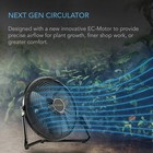 Cloudlift S12  Industrial Floor Wall Fan 12   Wireless Speed Controller