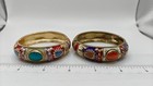 Lot Of 2 Antique Handmade Bracelets Unique New Wo  Box