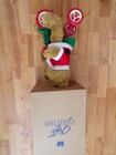 Avon Gift Collection Santa Bear Running His Musical Tricycle  12 Melodies