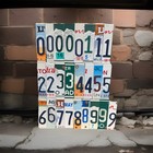 Authentic License Plate Numbers Precut From 0-9  Create Your Own Artwork 