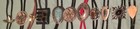 Vintage Lot Of 11 Metal Bolo Ties  Nice  Designs  Cowboy Hat  Arrowhead  More