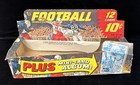 1969 Topps Football Empty 10-cent Wax Pack Display Box W  Mini-card Album Ad