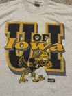 Vintage Iowa Hawkeyes Shirt Mens Large Gray Ncaa Football