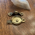 Lot Of 2 Double Hung Sash Lock With Latch Brass Nos