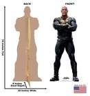 Black Adam Dwayne Johnson The Rock Lifesize Cardboard Standup Standee Cutout New