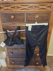 Victoria s Secret Performance 36c Black Animal Print Full Zip High Support Bra