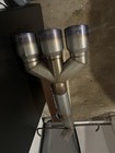 Netami Triple Tip Exhaust Tips - 3 Inch Burnt Titanium