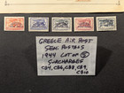 Greece Air Post   Semi Postals 1941-1944 Lot Of 35 Stamps As Pictured - 32 Mint
