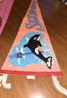 1973 Vintage Seaworld Pennant Amusement Park Souvenir
