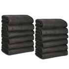 48 Pack Moving Blankets 80  X 72  65 Lb dz  Heavy Duty Shipping Pads Ultra Thick