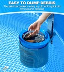 Kirswp Above Ground Pool Skimmer   Wall Mount Surface Skimmer-adjustable Height