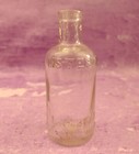 Listerine Glass Medicine Bottle Vintage Lambert Pharmacal Company 4 Oz Clear