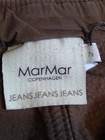 Marmar Copenhagen Girls Brown Wood Corduroy Button Front Skirt Size 7y