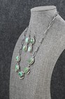 Turquoise   Sterling Silver Necklace And Earrings Set - Kathleen Livingston