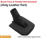 E Brake Boot Leather Synthetic For Bmw M3 Z4 E85 03-08 Black