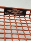 Vintage Serv-a-car Metal Car Hop Drive-in Window Tray Faded Red Parsons Kansas 7