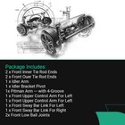 14pcs 2wd Front Control Arm Tierod Sway Bar Link Kit For Ford F-150 F-250