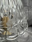 Vintage Princess House Clear Glass Crystal Lamp Romance Collection   Bedside
