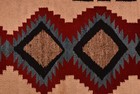 Antique Large Navajo Rug Native American Indian Klagetoh Weaving 55x30 Vtg