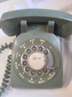 Western Electric Bell System 10 72 C d 500 Rotary Phone Moss Green Untested 
